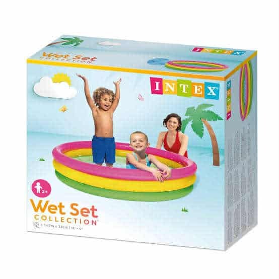 Intex Round Shape Baby Pool for Water Play - 58x13" Inches