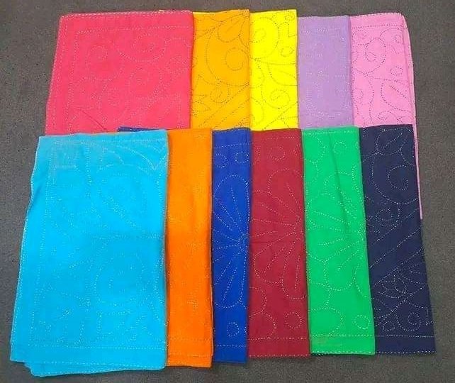 Handmade Premium Cotton Nokshi Kantha - 22x32 Inc