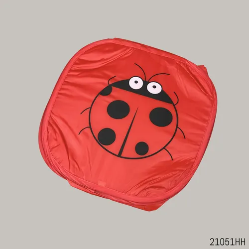 Baby Laundry Basket Square Shape Top Closure - Diam 16 x Height 17 inch